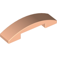 Slope Curved 4 x 1 Double with No Studs (93273)