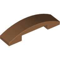 Slope Curved 4 x 1 Double with No Studs (93273)