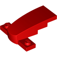 Wedge Curved 4 x 2 x 1 1/3 with 1 x 4 Base [Plain] (93589)