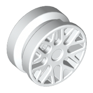 Wheel 11 x 6 with 8 'Y' Spokes [Plain] (93595)