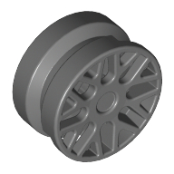 Wheel 11 x 6 with 8 'Y' Spokes [Plain] (93595)