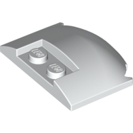 Slope Curved 3 x 4 x 2/3 Triple Curved with 2 Sunk Studs (93604)