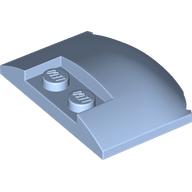 Slope Curved 3 x 4 x 2/3 Triple Curved with 2 Sunk Studs (93604)