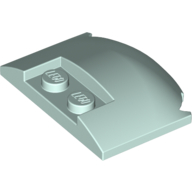 Slope Curved 3 x 4 x 2/3 Triple Curved with 2 Sunk Studs (93604)