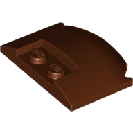 Slope Curved 3 x 4 x 2/3 Triple Curved with 2 Sunk Studs (93604)