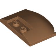 Slope Curved 3 x 4 x 2/3 Triple Curved with 2 Sunk Studs (93604)