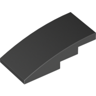 Slope Curved 4 x 2 No Studs (93606)