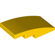 Slope Curved 4 x 2 No Studs (93606)