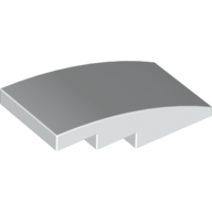 Slope Curved 4 x 2 No Studs (93606)
