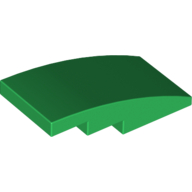 Slope Curved 4 x 2 No Studs (93606)