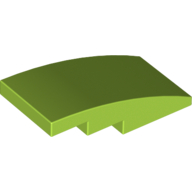 Slope Curved 4 x 2 No Studs (93606)