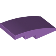 Slope Curved 4 x 2 No Studs (93606)
