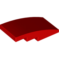 Slope Curved 4 x 2 No Studs (93606)