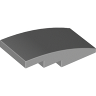 Slope Curved 4 x 2 No Studs (93606)