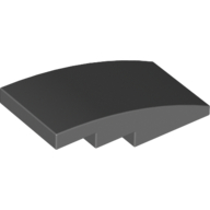 Slope Curved 4 x 2 No Studs (93606)