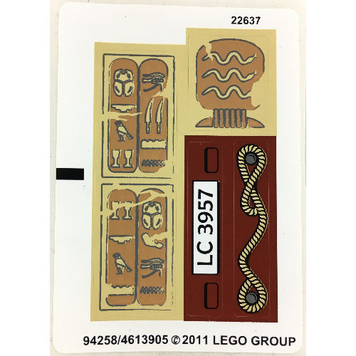 Sticker Sheet for Set 7325-1 (94258)