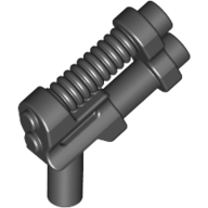 Weapon Gun / Pistol Two Barrel, 10 Ribs (95199)