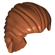 Hair Swept Back with Short Ponytail (95226)