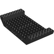 Boat Hull Section, Large Middle 8 x 16 x 2 1/3 with 5 Holes (95227)
