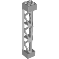 Support 2 x 2 x 10 Girder Triangular Vertical - Type 4 - 3 Posts, 3 Sections (95347)