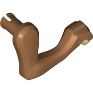 Animal Body Part, Dinosaur, Raptor Arm / Leg, Right, Tan Claws Print (98069pr0001)
