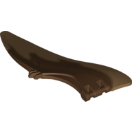 Animal Body Part, Dinosaur, Pteranodon Wing, Right with Marbled Medium Nougat Edge Pattern (98089pat0001)