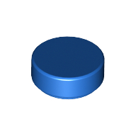 Tile Round 1 x 1 (98138)