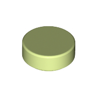 Tile Round 1 x 1 (98138)