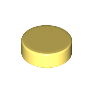 Tile Round 1 x 1 (98138)
