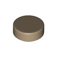 Tile Round 1 x 1 (98138)