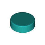 Tile Round 1 x 1 (98138)