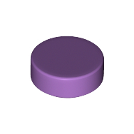 Tile Round 1 x 1 (98138)