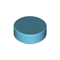 Tile Round 1 x 1 (98138)