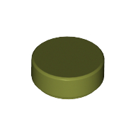 Tile Round 1 x 1 (98138)