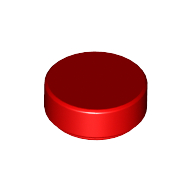 Tile Round 1 x 1 (98138)