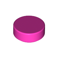 Tile Round 1 x 1 (98138)