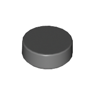 Tile Round 1 x 1 (98138)
