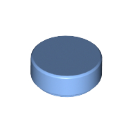 Tile Round 1 x 1 (98138)