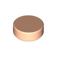 Tile Round 1 x 1 (98138)