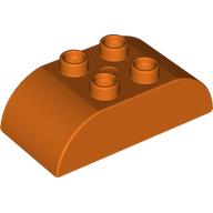 Duplo Brick 2 x 4 Curved Top (98223)