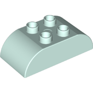Duplo Brick 2 x 4 Curved Top (98223)