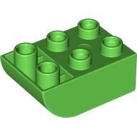 Duplo Brick 2 x 3 with Curved Bottom (98252)