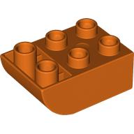 Duplo Brick 2 x 3 with Curved Bottom (98252)
