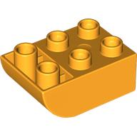 Duplo Brick 2 x 3 with Curved Bottom (98252)