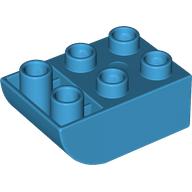 Duplo Brick 2 x 3 with Curved Bottom (98252)