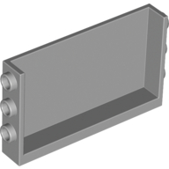 Panel 1 x 6 x 3 with Studs on Sides (98280)