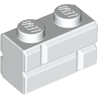 Brick Special 1 x 2 with Masonry Brick Profile (98283)