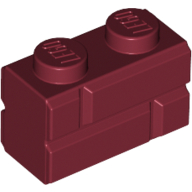 Brick Special 1 x 2 with Masonry Brick Profile (98283)