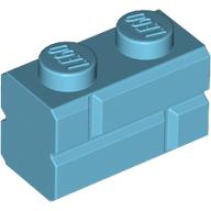 Brick Special 1 x 2 with Masonry Brick Profile (98283)