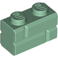 Brick Special 1 x 2 with Masonry Brick Profile (98283)
